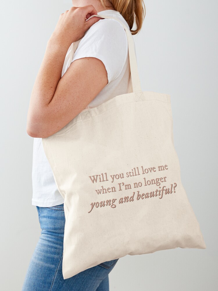 Luxury Bags For Young Women - Borsa tote con la scritta 