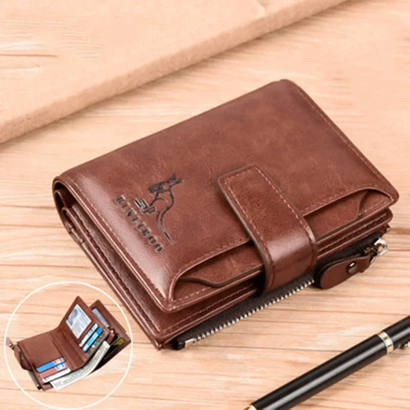 Luxury Bags Photos - Portamonete da uomo in pelle di