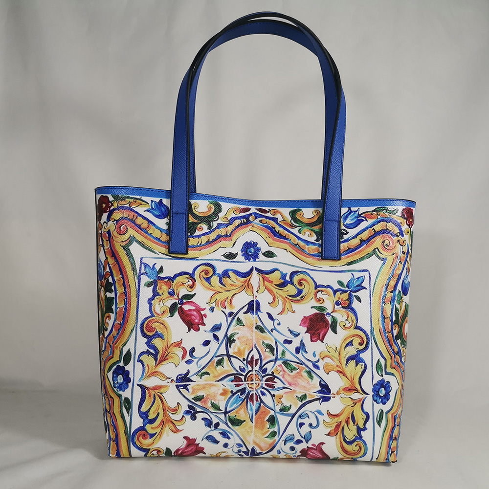 Tote Bag Leather Monogram - Borse donna 2020 borsa di modo