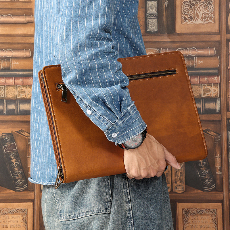 Luxury Bags Laptop - Custodia per Ipad in pelle di