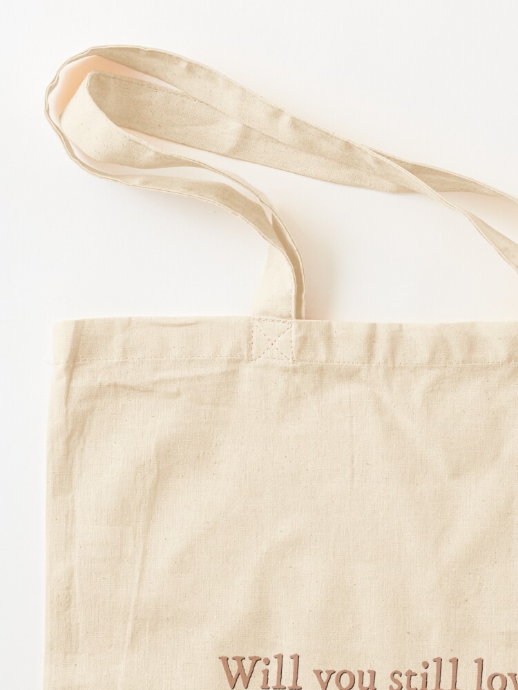 Borsa tote con la scritta 
