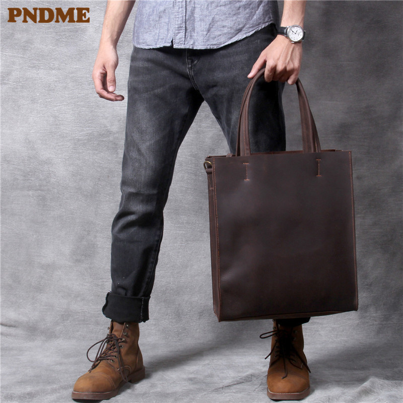 Borsa tote a mano da uomo vint - Luxury Bags Laptop recensione e prezzo