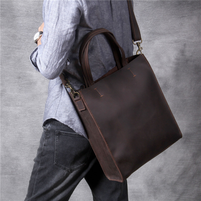 Borsa tote a mano da uomo vint - Luxury Bags Laptop recensione e prezzo