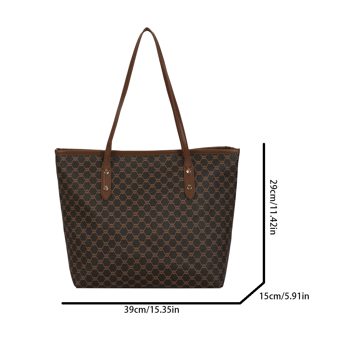 Borsa Tote Vintage di Lusso pe - Tote Bag Leather Monogram recensione e prezzo