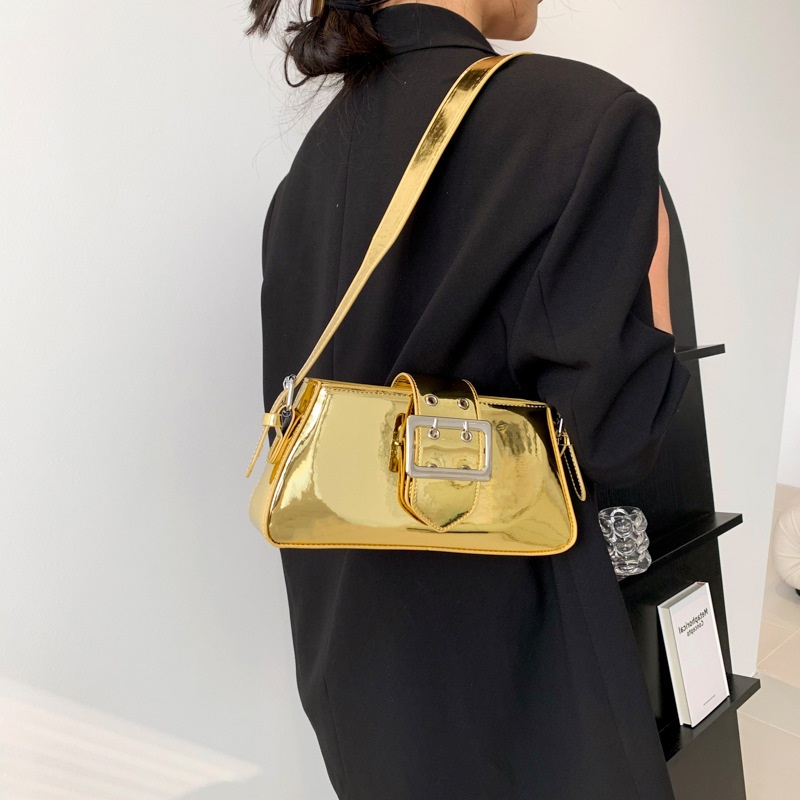 Y2K oro borsa Shouder per le d - Luxury Y2K Bags recensione e prezzo