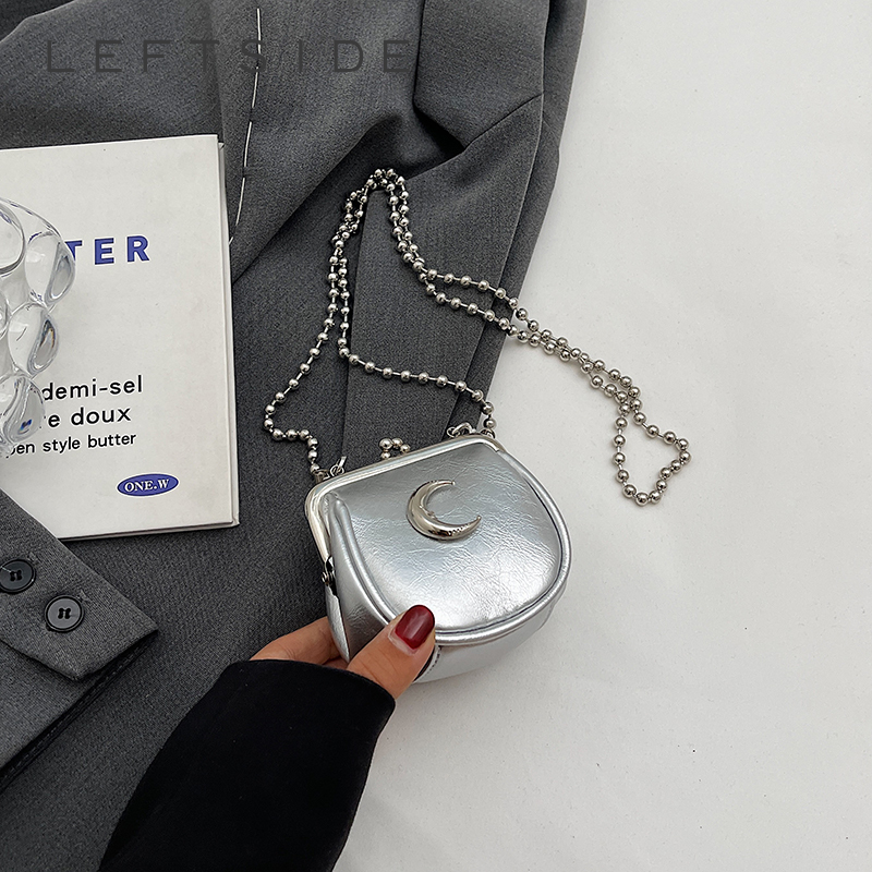 Argento Mini Carino Borse a tr - Luxury Y2K Bags recensione e prezzo