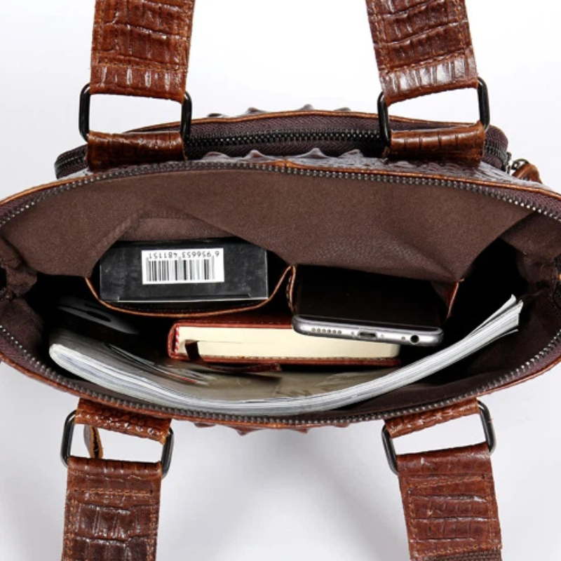 YETTIES Valigetta verticale so - Briefcase Leather Slim recensione e prezzo